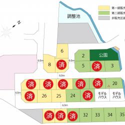 ”彦根東沼波全区画図