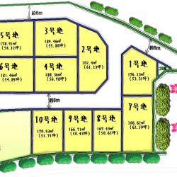”分譲地計画図