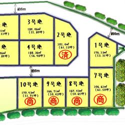 ”分譲地区画図