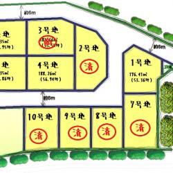 ”分譲地区画図